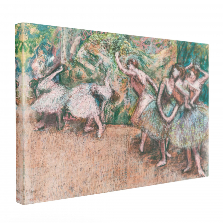 Reproducere canvas Edgar Degas balerine în scenă de balet [1]