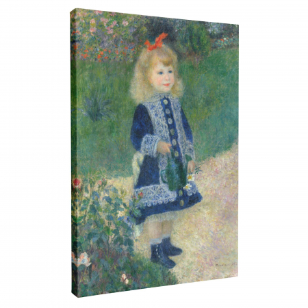 Reinterpretare modernă a picturii lui Renoir pe canvas. [1]