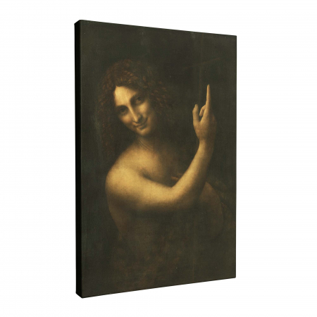 Reinterpretare modernă a lui Saint John the Baptist pe canvas. [2]