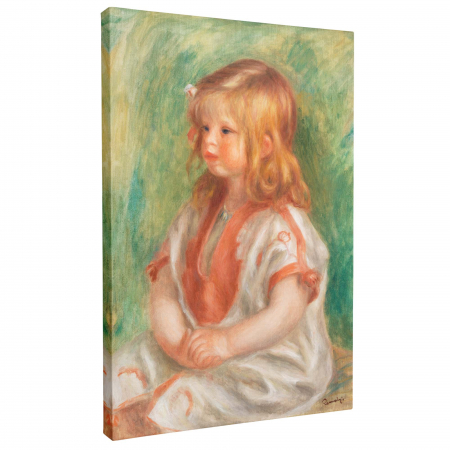 Tablou canvas abstract și colorat „Claude Renoir de Pierre Renoir”. [1]