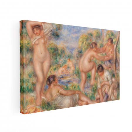 Tablou canvas Renoir, grup baie, print de calitate premium [1]