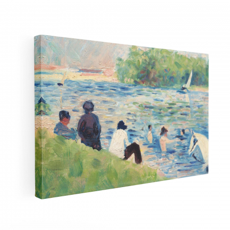 Tablou abstract Bathers de Seurat, print pe canvas premium. [1]