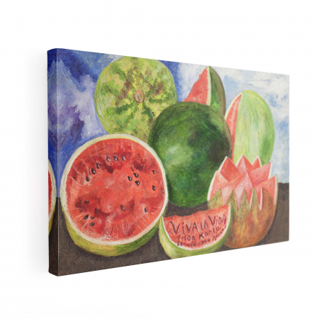 Tablou canvas modern inspirat de Frida Kahlo, Viva la vida [1]