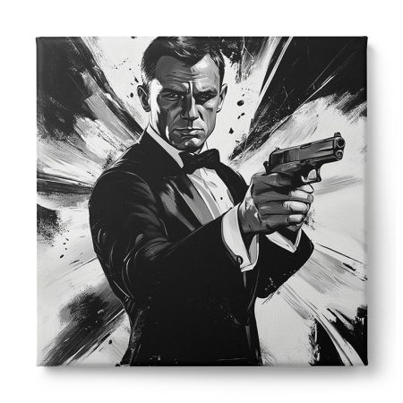 Tablou Canvas Modern Portret  James Bond [1]