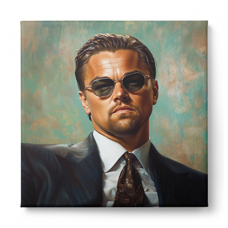 Tablou Canvas Portret Leonardo DiCaprio [1]