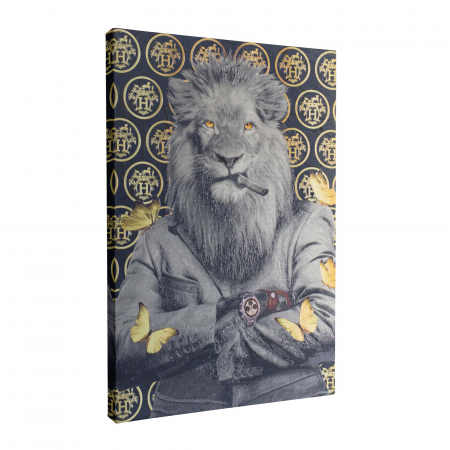 Tablou canvas, Leu, Hermes, abstract, dormitor, 50 x 70 cm [5]