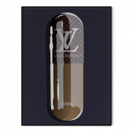 Tablou cu Logo, Louis Vuitton, elegant, pentru dormitor, birou, hol [5]