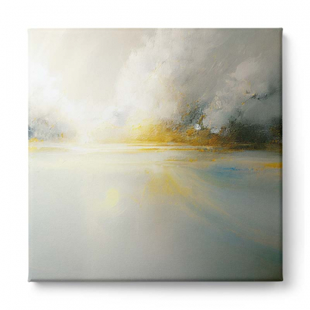 Tablou canvas, modern, abstract, nuante luminoase, colorat pentru living minimalist [1]