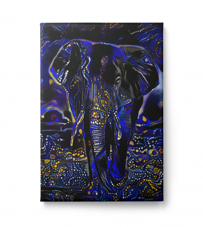Tablouri Animale si Pasari - Tablou canvas, modern, elefant ,pentru living, birou