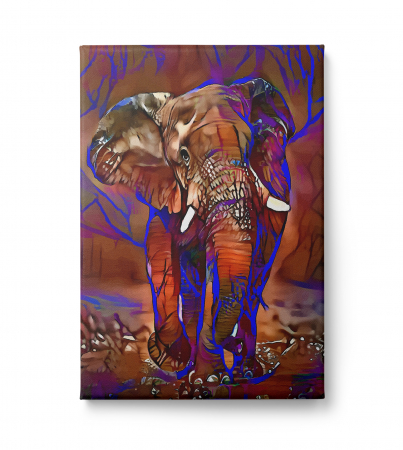 Tablouri Animale si Pasari - Tablou canvas, modern, elefant ,pentru living, birou - Copie
