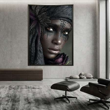 Tablouri Portrete Abstracte - Tablouri Portret Artistic