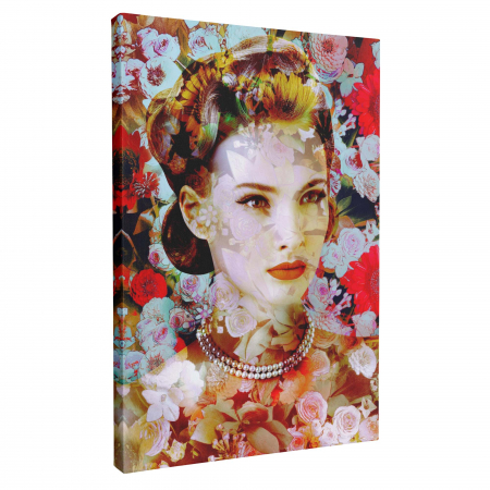Tablou canvas, modern, Scarlet, multicolor, pentru birou, 50 x 70 cm [1]