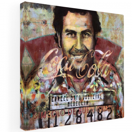 Tablou Canvas „Pablo Escobar – Arta Urbană a Legendei” [2]