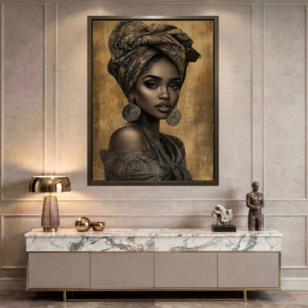 TABLOURI MODERNE - Tablou Portret Artistic