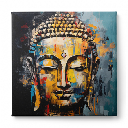 Tablou Buddha în Culori Vibrante [1]
