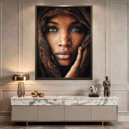 Tablouri Portrete - Tablou Portret Artistic