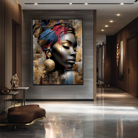 TABLOURI MODERNE - Tablou Portret Artistic
