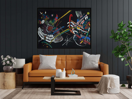 Wassily Kandinsky - Reproducere Kandinsky "Exhibit of Juryfreie" pe hartie Fine Art