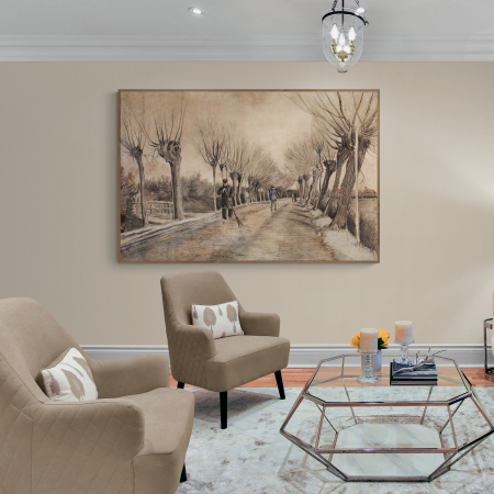 Van Gogh - Tablou abstract "Road in Etten de Van Gogh" print Fine Art