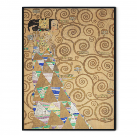 Print Fine Art, Expectation Dancer de Gustav Klimt, pentru birou [2]