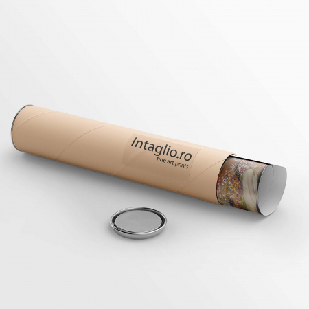 Reproducere Watersnakes II de Gustav Klimt pe hârtie foto Fine Art [1]