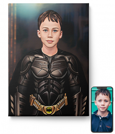 Tablouri personalizate Caricatura - Tablou personalizat Batman