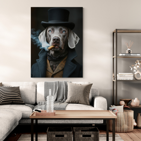 tablou canvas personalizat cu câinele tău [1]