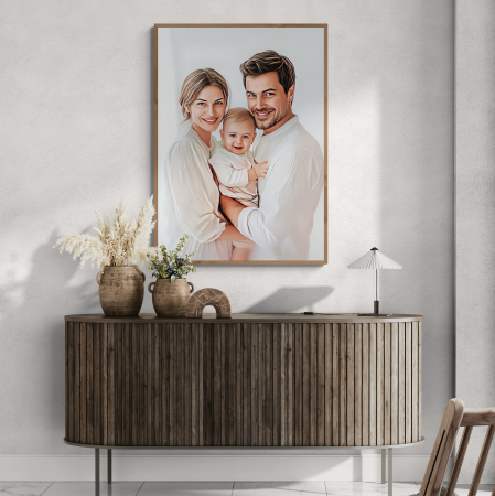 Tablou Personalizat Intaglio – Portret de familie [2]