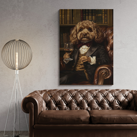 Tablou Personalizat Intaglio – Câinele tău aristocrat [1]