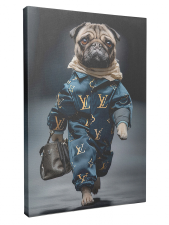 Tablouri personalizate cu Animale - Câinele tău fashion