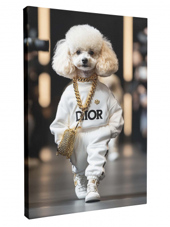 Tablouri personalizate cu Animale - tablou personalizat cu cățelușul tău