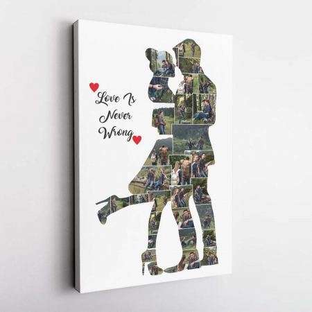 Cadou pentru Valentine's day, Tablou personalizat, Intaglio, cu rama, colaj, Amintiri din vacanta la Paris [1]