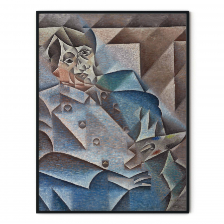 Tablou abstract modern, Portrait de Pablo Picasso, print Fine Art [2]