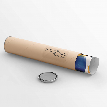 Set 3 tablouri, Intaglio, Abstracte, multicolor, print pe hartie foto Fine Art, postere moderne cu forme colorate, pentru dormitor, living, camera copii [1]