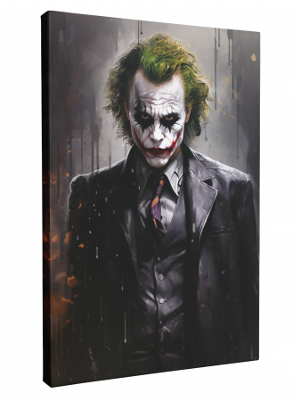 tablouri canvas mari cu portrete stilizate Joker [1]