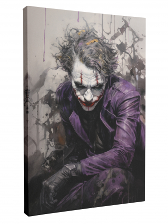 Tablou canvas cu un portret al personajului Joker [1]