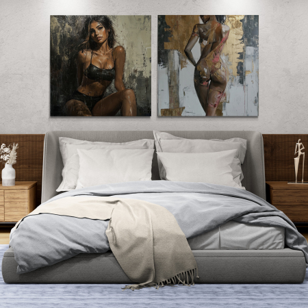 Tablouri Nud - Tablouri Abstracte Nud