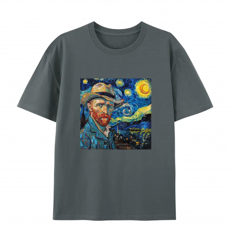 Tricou personalizat cu operă de artă Van Gogh, Matisse, Monet [5]