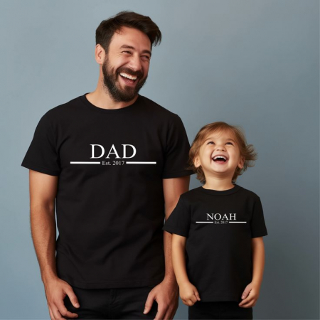 Tricouri personalizate - Tricouri Personalizate pentru Tată și Fiu