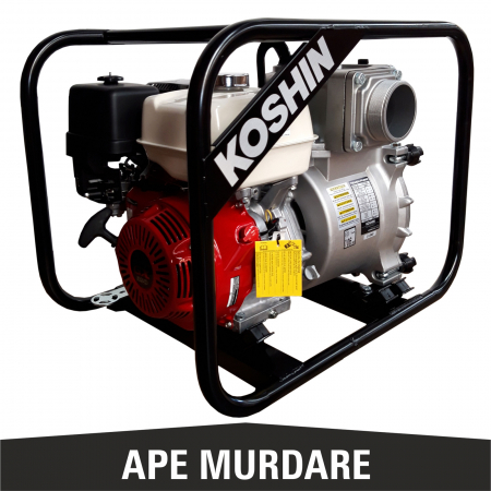 Motopompă pentru ape murdare KOSHIN KTH-100S, 4 țoli [1]