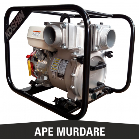 Motopompă pentru ape murdare KOSHIN KTH-100S, 4 țoli [0]
