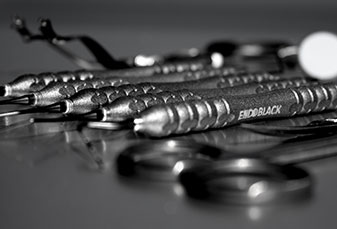 ENDOBLACK® by Kohler Medizintechnik.   Instruments for conventional endodontics and endodontic surgery