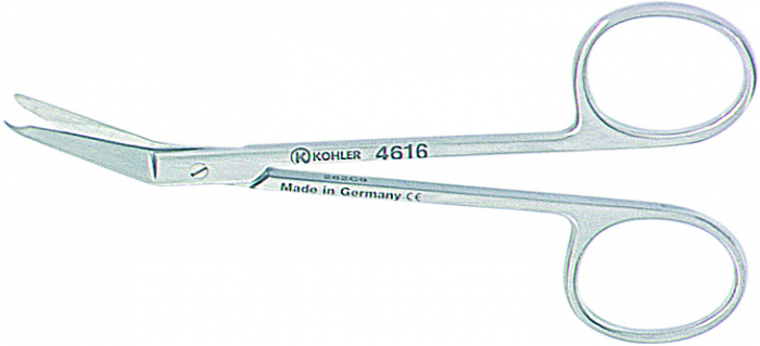 4616 - Foarfece chirurgicala angulata pentru fire - 11,5 cm - KOHLER [1]