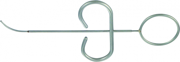6530 - Seringa (aplicator) de os, angulat, pentru mana stanga, 13 cm | Ø 1,8 mm - KOHLER [1]