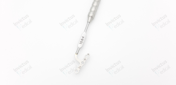 7959 - Instrument pentru masurare distante la implanturi angulat Dr. Hansavogel / Dr. Keiler - gradat 4-8-10 mm - KOHLER [2]