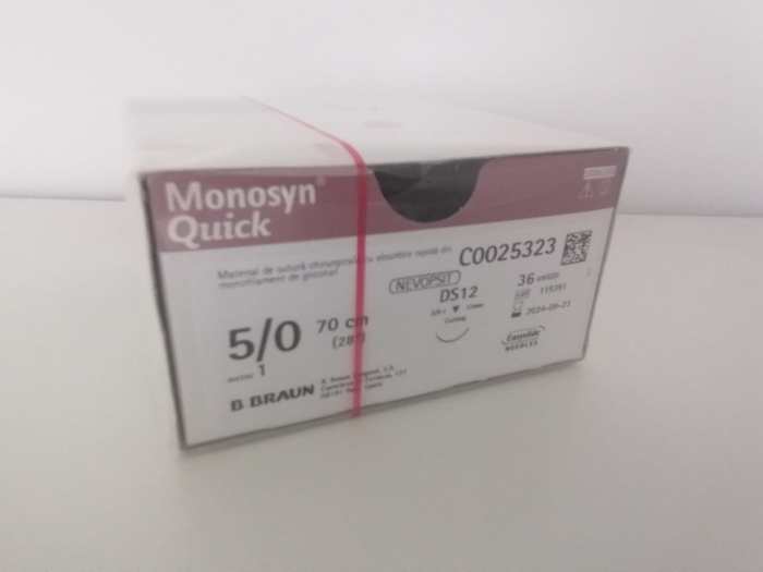 Monosyn Quick 4/0 (1,5) LUNGIME FIR 70 CM, HR17, AC DE 1/2 [3]