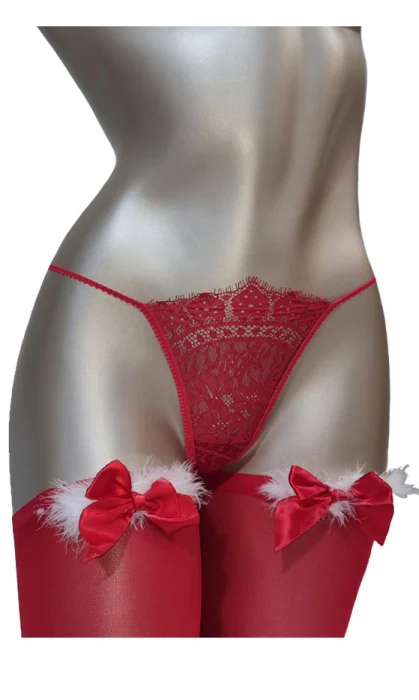 Lenjerie intima rosie pentru Craciun - simbolism si exemple de la Ioana Boutique