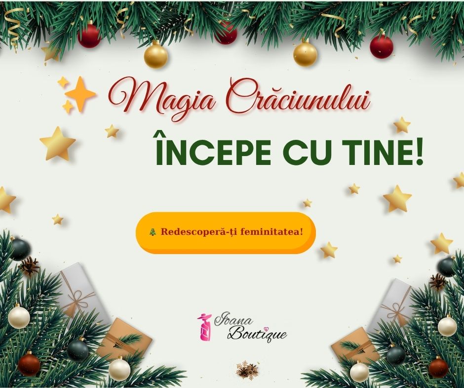 🎁 De ce lenjeria fină este cadoul ideal de Crăciun pentru jumătatea ta?