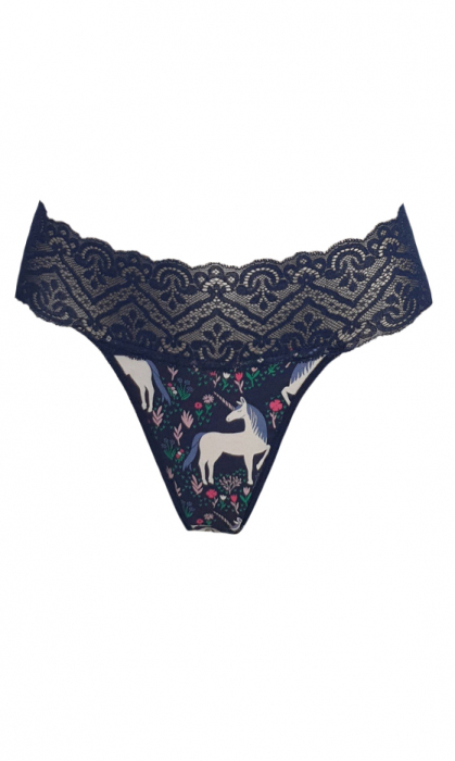 Chilot tanga dama bleumarin [3]