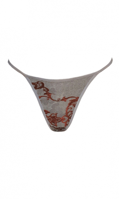 Chilot tanga dama gri [3]